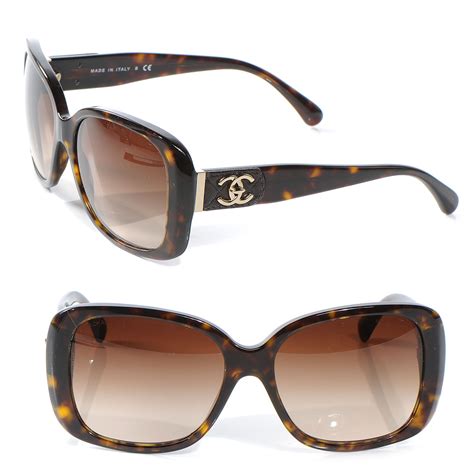 chanel sunglasses tortoise shell